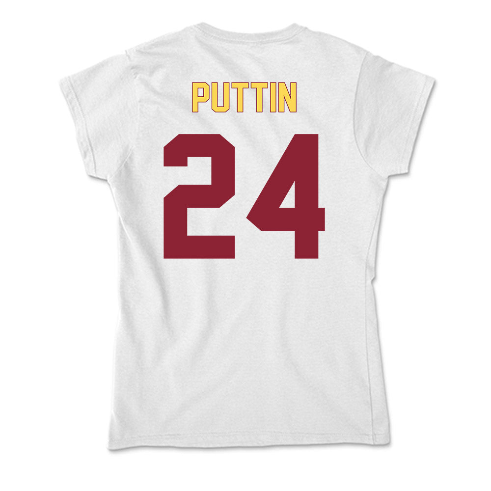 NSU - NCAA Women's Soccer : Emma Puttin - Soft Style Women’s T-Shirt-1