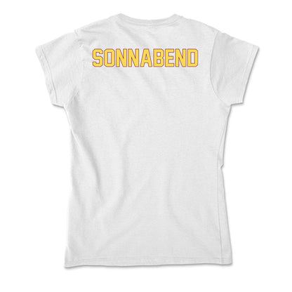 NSU - NCAA Women's Swimming & Diving : Hilary Sonnabend - Soft Style Women’s T-Shirt-1