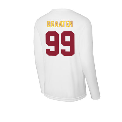 NSU - NCAA Softball : Emily Braaten - Activewear Long Sleeve T-Shirt-1