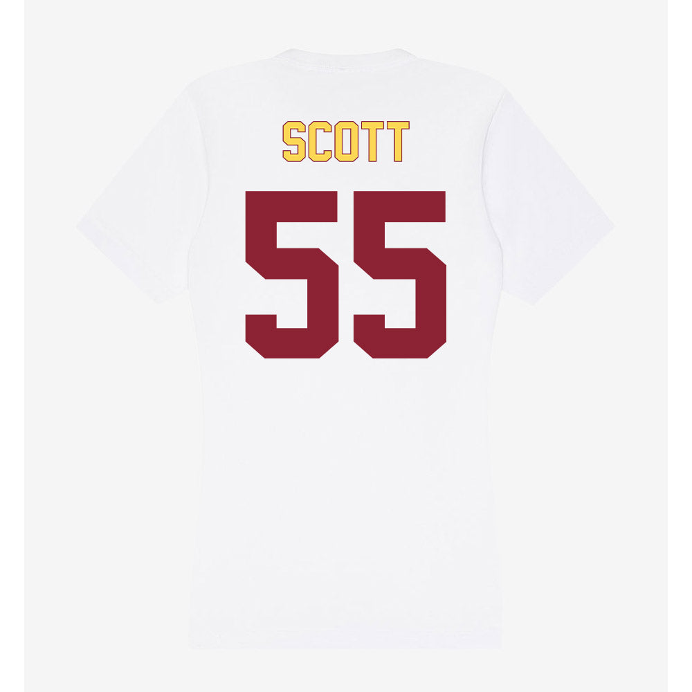 NSU - NCAA Football : max scott - Women's V-Neck T-Shirt-1