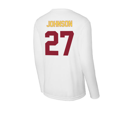 NSU - NCAA Football : Kale Johnson - Activewear Long Sleeve T-Shirt-1