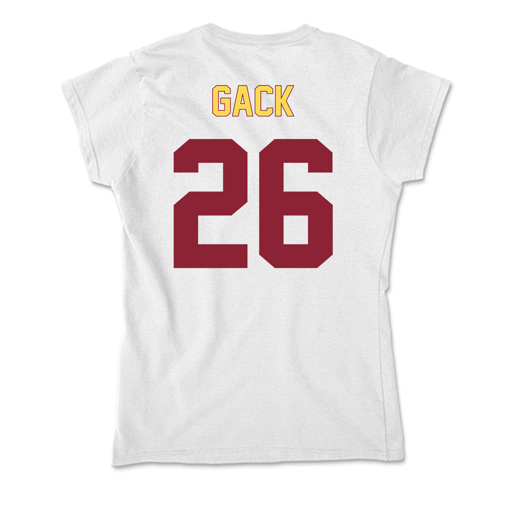 NSU - NCAA Women's Soccer : Kennedi Gack - Soft Style Women’s T-Shirt-1