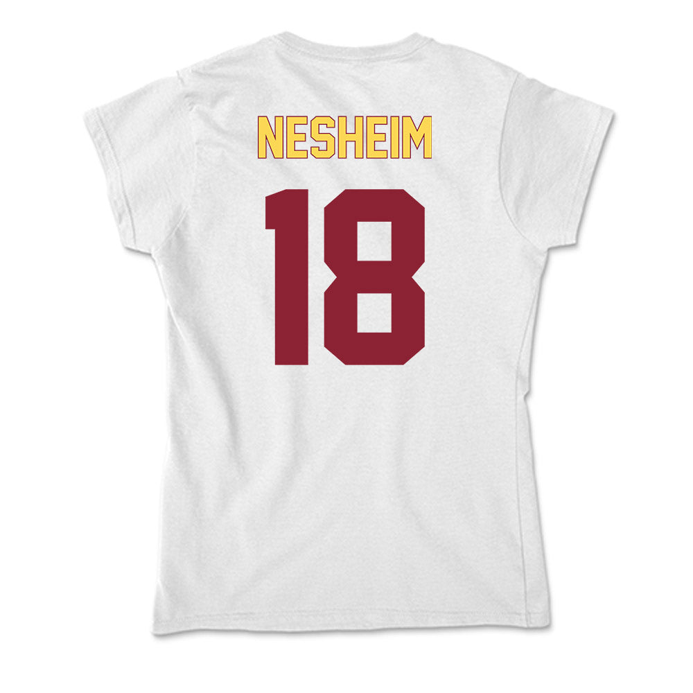NSU - NCAA Women's Volleyball : Linnea Nesheim - Soft Style Women’s T-Shirt-1