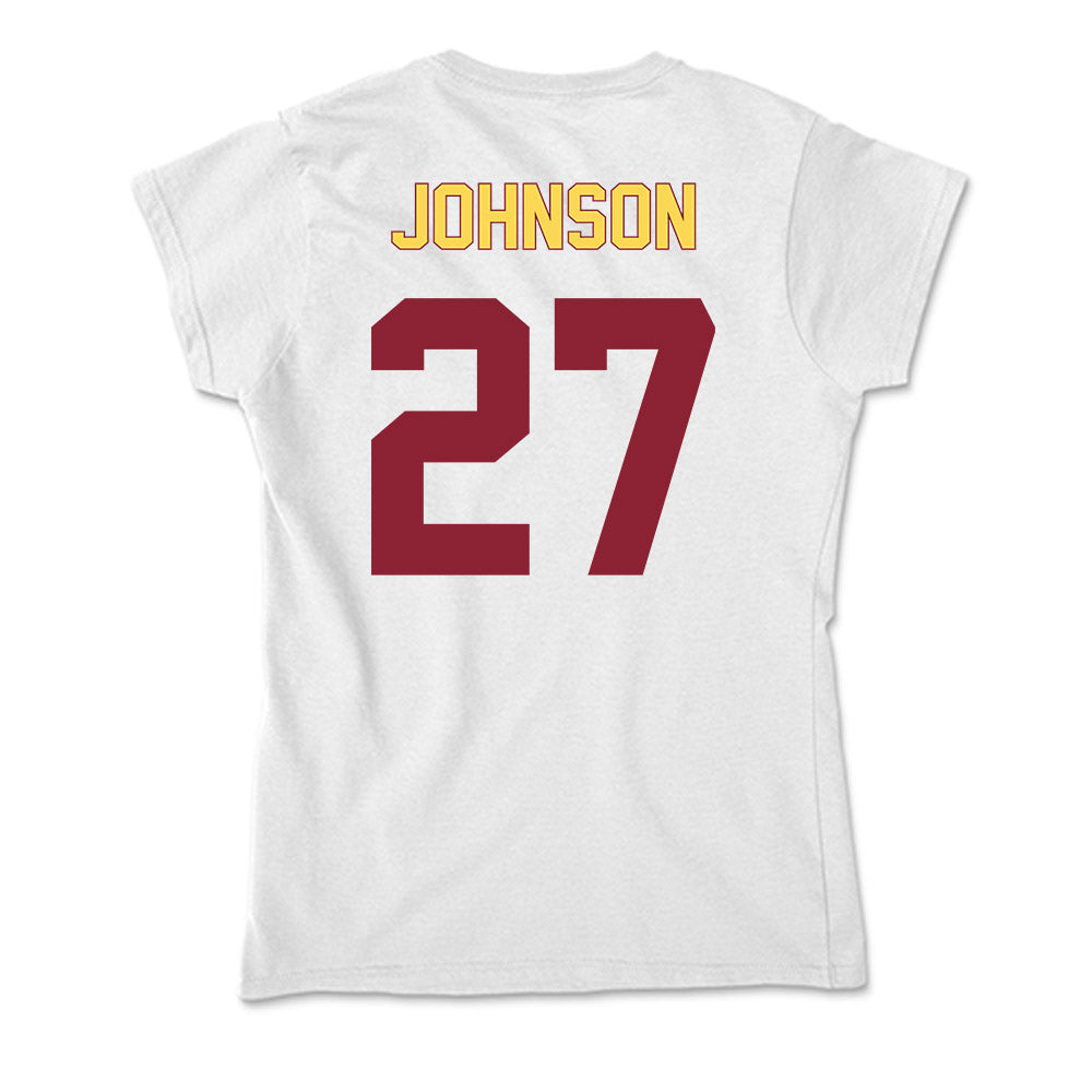 NSU - NCAA Football : Kale Johnson - Soft Style Women’s T-Shirt-1