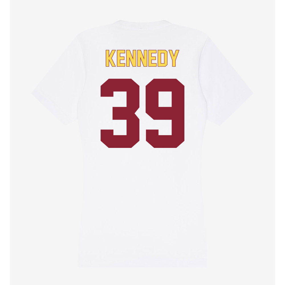 NSU - NCAA Softball : Tiv Kennedy - Women's V-Neck T-Shirt-1