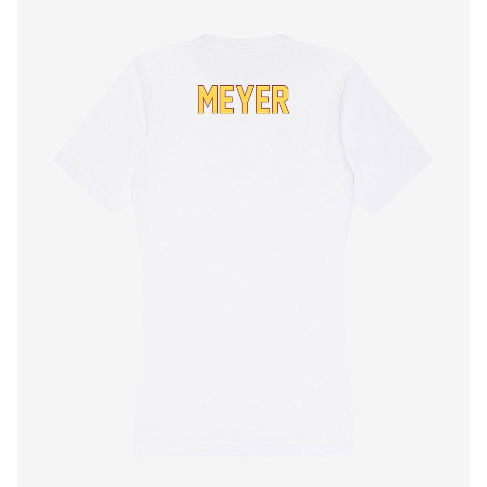 NSU - NCAA Women's Track & Field : Eva Meyer - Women's V-Neck T-Shirt-1