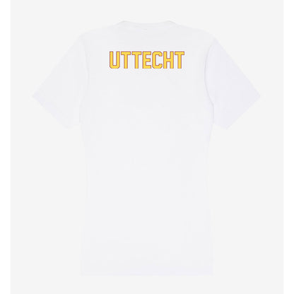 NSU - NCAA Women's Track & Field : Kendal Uttecht - Women's V-Neck T-Shirt-1