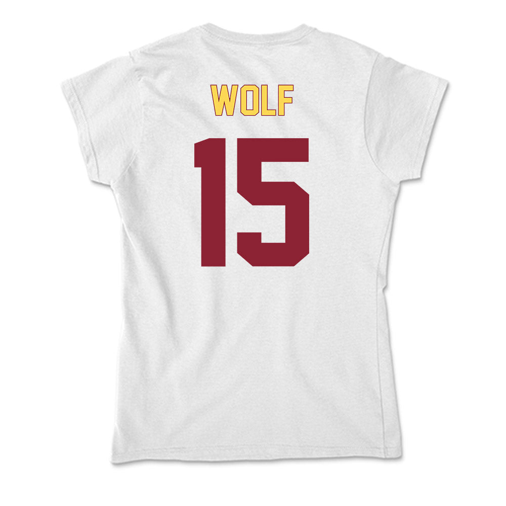NSU - NCAA Softball : Brooke Wolf - Soft Style Women’s T-Shirt-1
