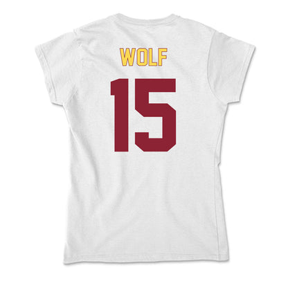 NSU - NCAA Softball : Brooke Wolf - Soft Style Women’s T-Shirt-1