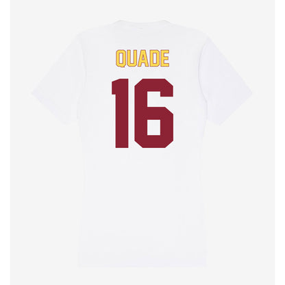 NSU - NCAA Football : Kimani Quade - Women's V-Neck T-Shirt-1
