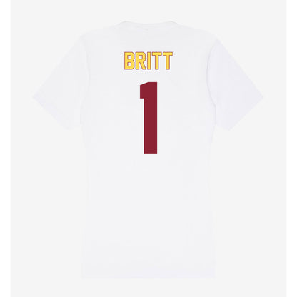 NSU - NCAA Football : Daniel Britt - Women's V-Neck T-Shirt-1