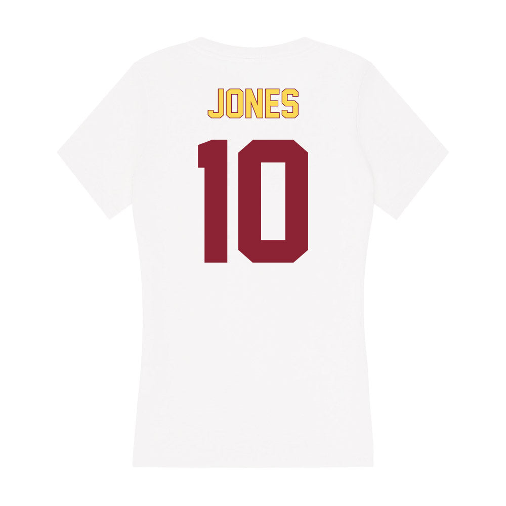 NSU - NCAA Softball : Madi Jones - Women's V-Neck T-Shirt-1
