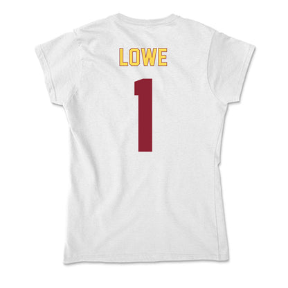 NSU - NCAA Softball : Alysa Lowe - Soft Style Women’s T-Shirt-1