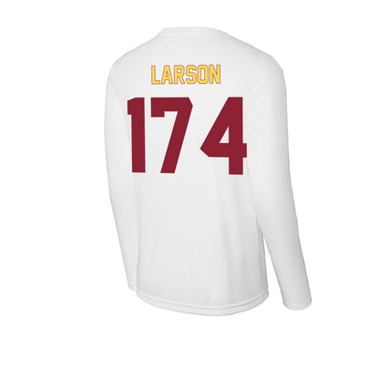NSU - NCAA Wrestling : Kane Larson - Activewear Long Sleeve T-Shirt-1
