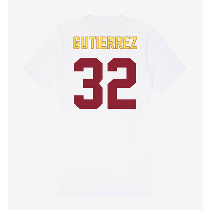 NSU - NCAA Football : Gabe Gutierrez - Women's V-Neck T-Shirt-1