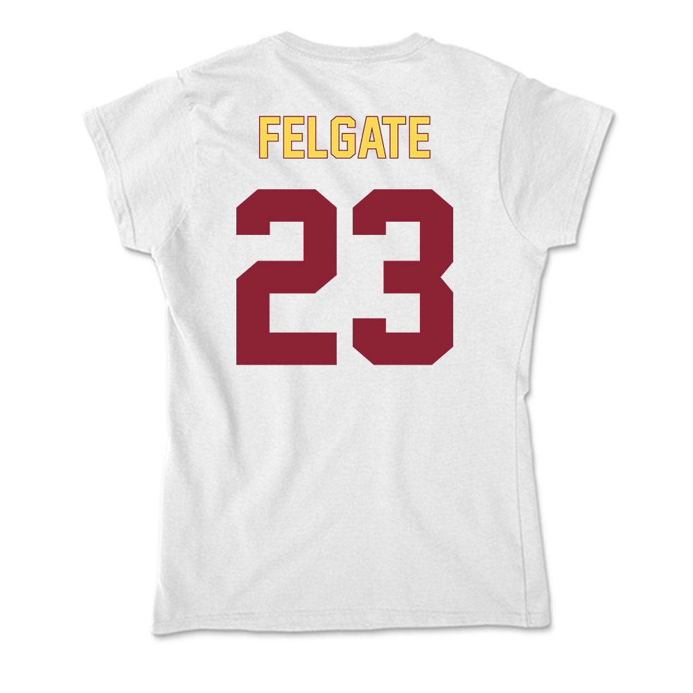 NSU - NCAA Women's Soccer : Molly Felgate - Soft Style Women’s T-Shirt-1