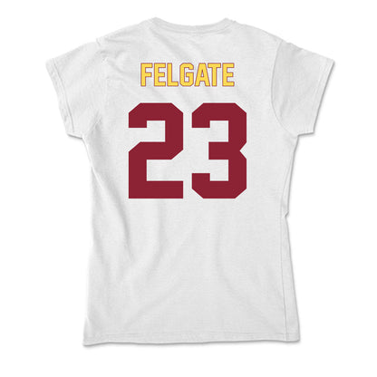 NSU - NCAA Women's Soccer : Molly Felgate - Soft Style Women’s T-Shirt-1