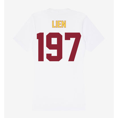 NSU - NCAA Wrestling : Tyson Lien - Women's V-Neck T-Shirt-1
