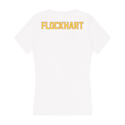 NSU - NCAA Women's Swimming & Diving : Jacie-Aspen Flockhart - Women's V-Neck T-Shirt-1