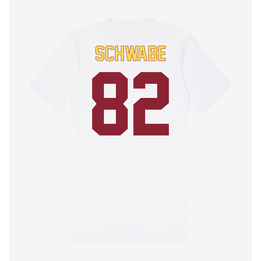 NSU - NCAA Football : Louie Schwabe - Women's V-Neck T-Shirt-1