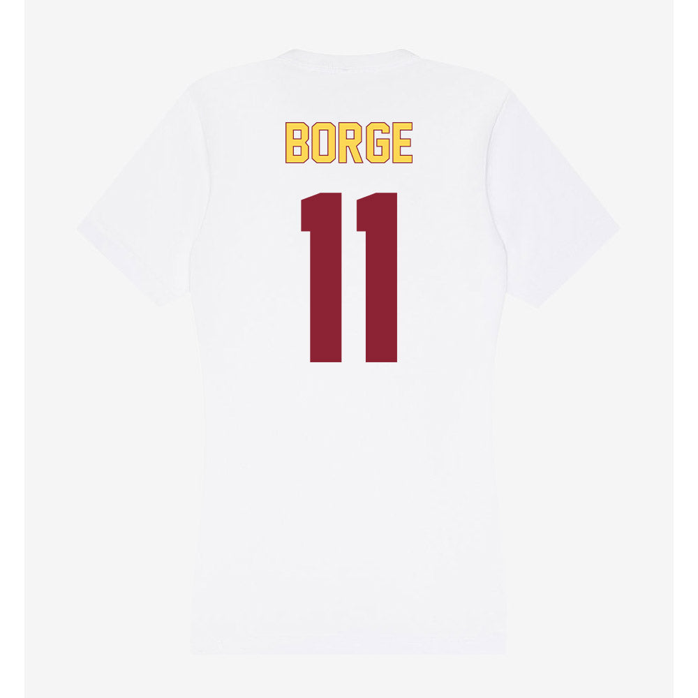 NSU - NCAA Football : Karson Borge - Women's V-Neck T-Shirt-1
