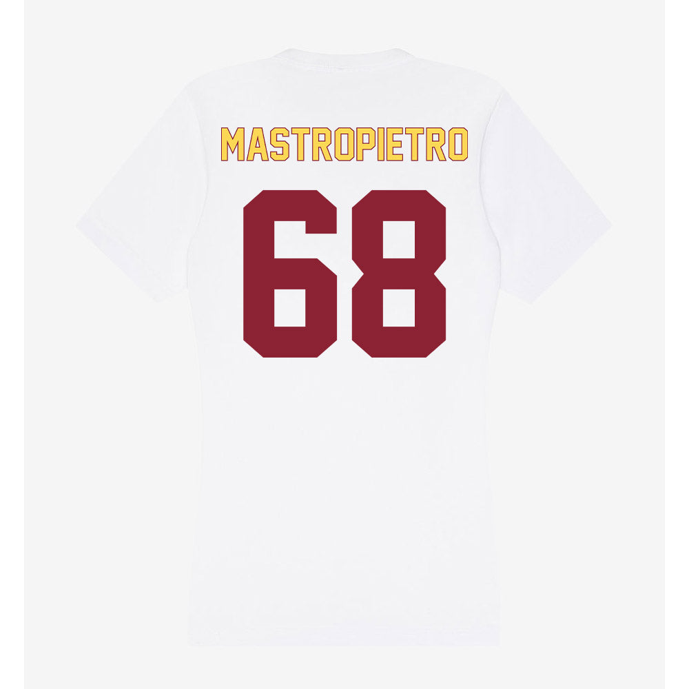 NSU - NCAA Football : Quinton Mastropietro - Women's V-Neck T-Shirt-1