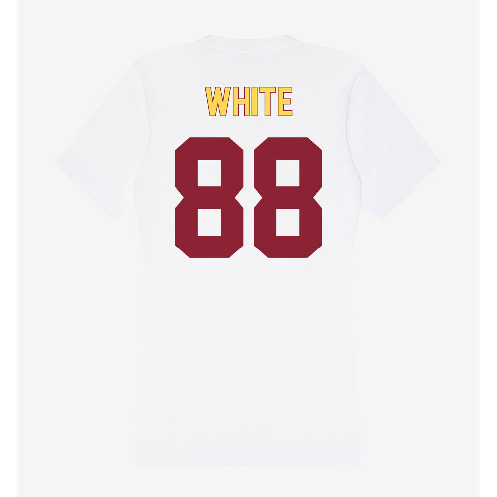 NSU - NCAA Football : Cooper White - Women's V-Neck T-Shirt-1