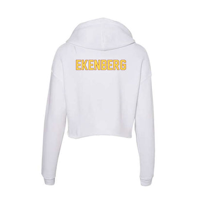 NSU - NCAA Women's Cross Country : Breck Ekenberg - Women's Crop Fleece Hoodie-1