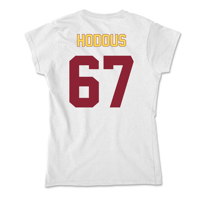 NSU - NCAA Football : Hudson Hodous - Soft Style Women’s T-Shirt-1