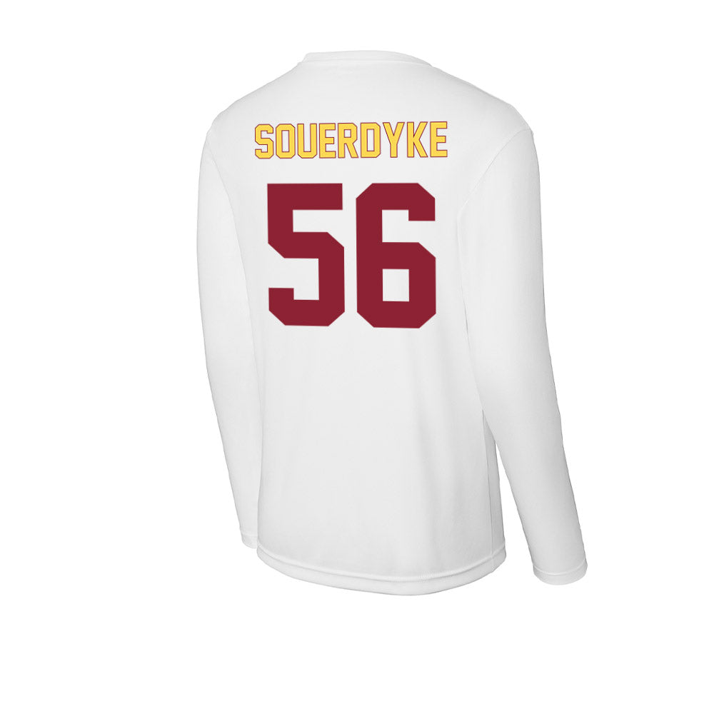 NSU - NCAA Football : Sam Souerdyke - Activewear Long Sleeve T-Shirt-1