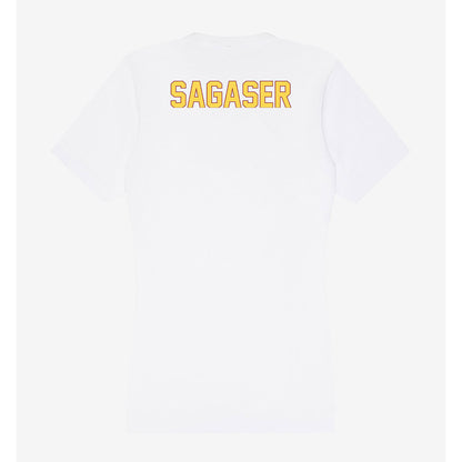 NSU - NCAA Men's Track & Field : Jared Sagaser - Women's V-Neck T-Shirt-1