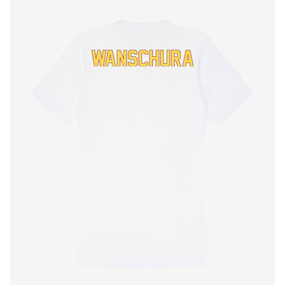 NSU - NCAA Women's Swimming & Diving : Ella Wanschura - Women's V-Neck T-Shirt-1