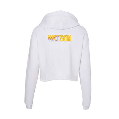 NSU - NCAA Men's Track & Field : Gunner Watson - Women's Crop Fleece Hoodie-1