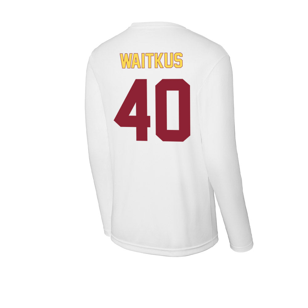 NSU - NCAA Football : Jackson Waitkus - Activewear Long Sleeve T-Shirt-1