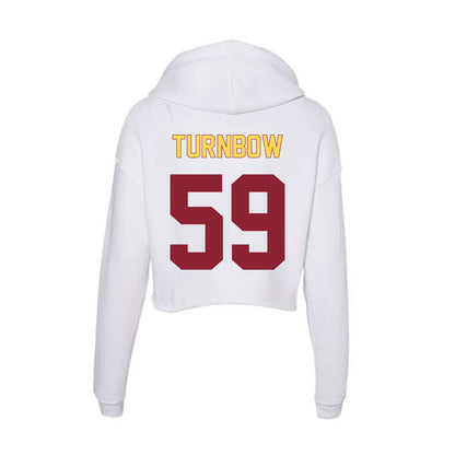 NSU - NCAA Football : Kaydn Turnbow - Women's Crop Fleece Hoodie-1