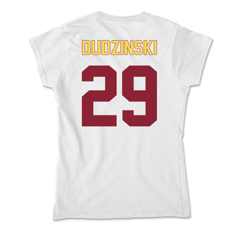 NSU - NCAA Women's Soccer : Taylor Dudzinski - Soft Style Women’s T-Shirt-1