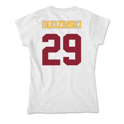 NSU - NCAA Women's Soccer : Taylor Dudzinski - Soft Style Women’s T-Shirt-1