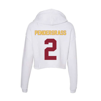 NSU - NCAA Women's Soccer : Paityn Pendergrass - Women's Crop Fleece Hoodie-1