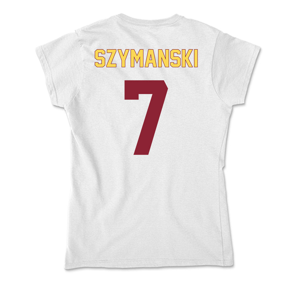 NSU - NCAA Football : Javonnee Szymanski - Soft Style Women’s T-Shirt-1