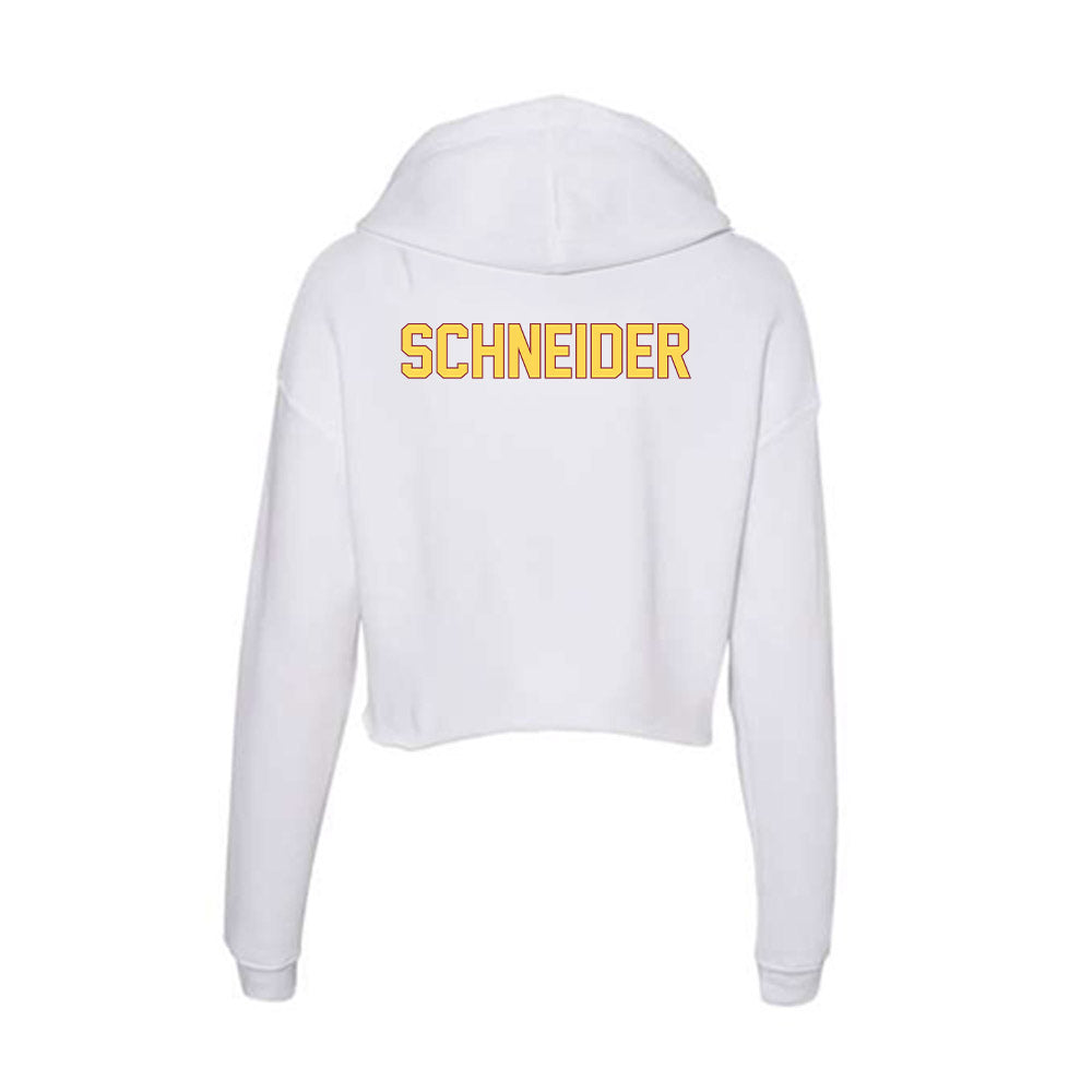 NSU - NCAA Women's Track & Field : Emma Schneider - Women's Crop Fleece Hoodie-1