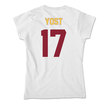 NSU - NCAA Women's Volleyball : Ashley Yost - Soft Style Women’s T-Shirt-1