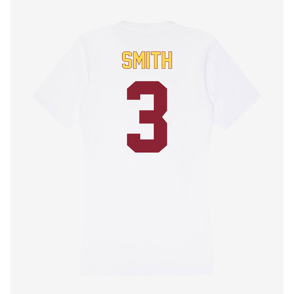 NSU - NCAA Football : DJ Smith - Women's V-Neck T-Shirt-1