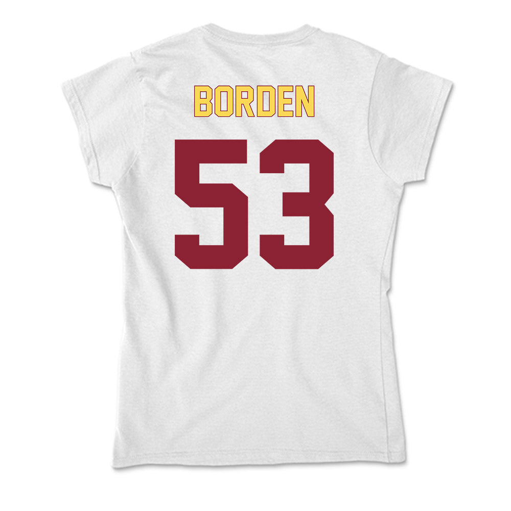 NSU - NCAA Football : Graham Borden - Soft Style Women’s T-Shirt-1