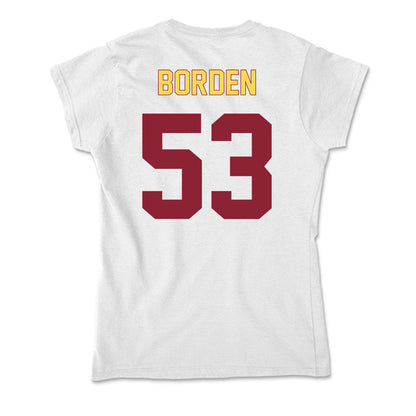 NSU - NCAA Football : Graham Borden - Soft Style Women’s T-Shirt-1