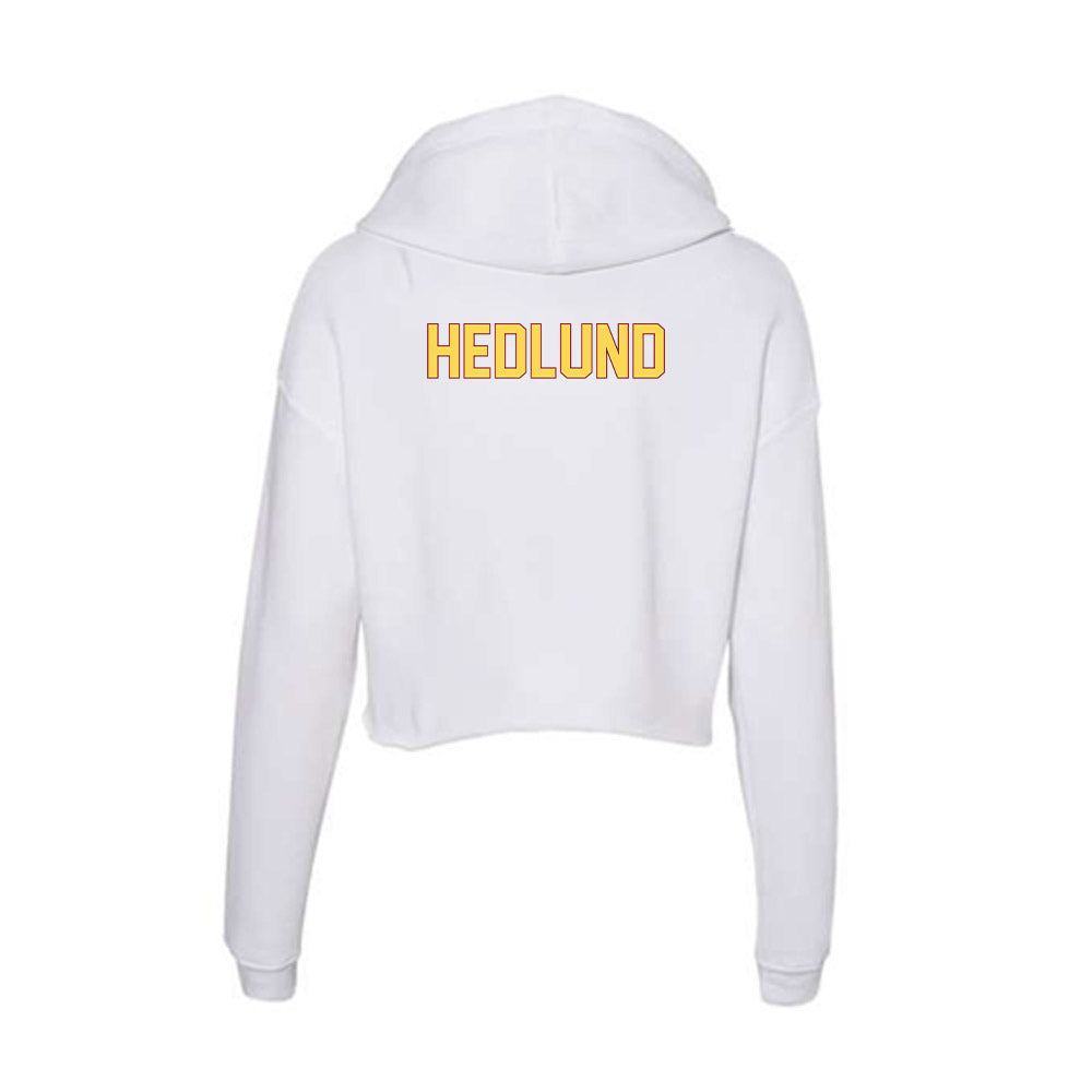 NSU - NCAA Women's Track & Field : Annabelle Hedlund - Women's Crop Fleece Hoodie-1