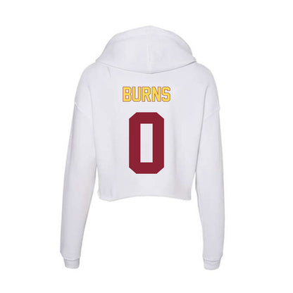 NSU - NCAA Women's Soccer : Audrey Burns - Women's Crop Fleece Hooded Sweatshirt-1