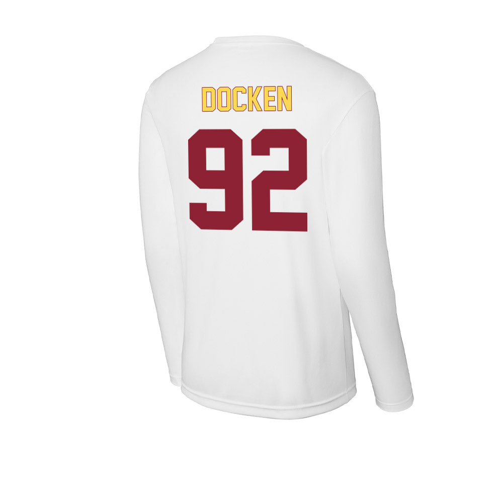 NSU - NCAA Football : Keaton Docken - Activewear Long Sleeve T-Shirt-1