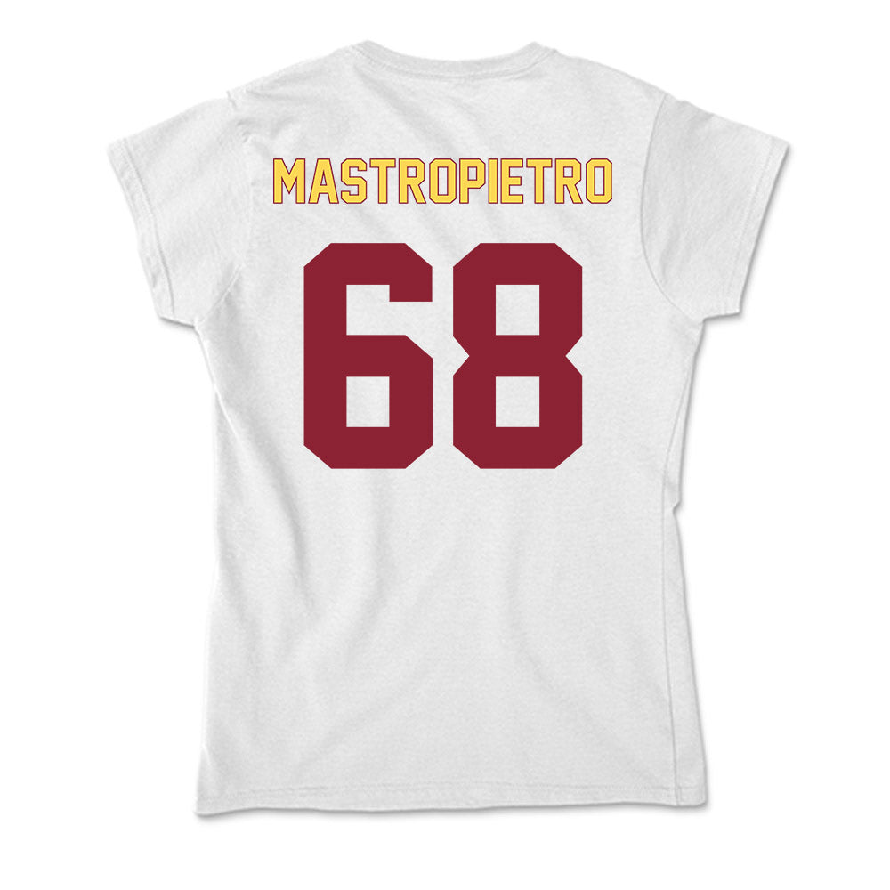NSU - NCAA Football : Quinton Mastropietro - Soft Style Women’s T-Shirt-1
