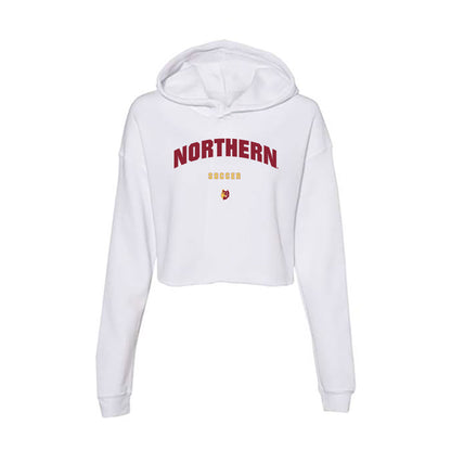 NSU - NCAA Women's Soccer : Audrey Burns - Women's Crop Fleece Hooded Sweatshirt-0