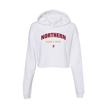 NSU - NCAA Men's Track & Field : Noah Bayer - Women's Crop Fleece Hoodie-0
